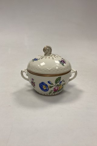 Bing and Grondahl Saxon Flower, Cream Large Sugar Bowl No. 94