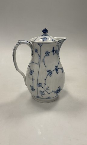 Royal Copenhagen Musselmalet Riflet Chocolate Pot No. 30