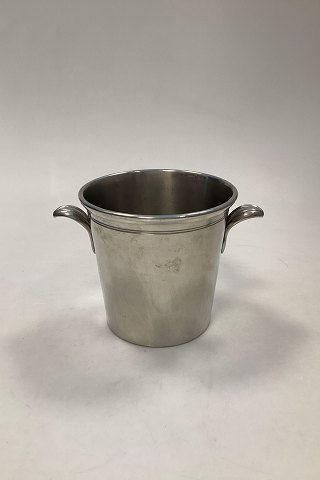 Just Andersen Ice Bucket with Bottle Holder, of Pewter No. 1959