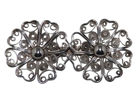 Volmer Bahner & Co silver
Filigran brooch from 1962-1975