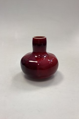 Bing and Grondahl Vase in oxblood glaze No.753