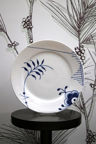 Royal Copenhagen Blå Mega Riflet sildetallerken Dia.: 19cm.
RC#620...