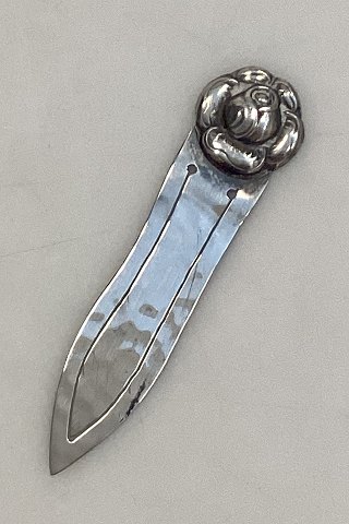 Hans Jensen Ornamental Silver Book Mark 830 Silver