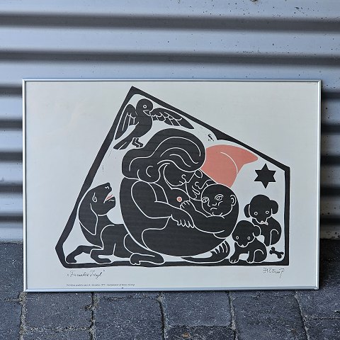 Henry Heerup
Litografi
Familieidyl