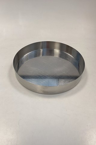 Stelton Rund Serveringsfad i rustfrit stål
