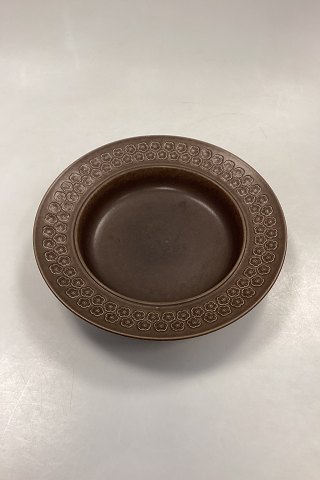 Bing and Grøndahl / Kronjyden Brown Azur Low Bowl