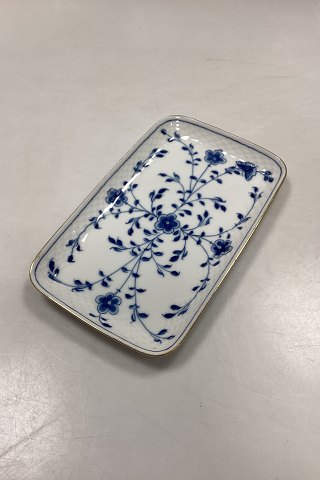 Bing and Grondahl Butterfly, Gold Oblong Tray, small No. 261