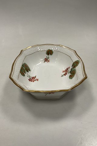 Royal Copenhagen Art Nouveau Pattern No. 225 Geranium Bowl No. 2051