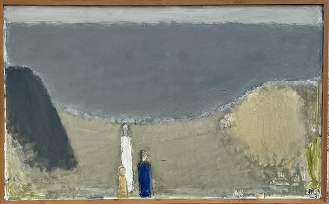 "Vennebjerg mølle" stort flot klassisk mesterværk, maleriet bør ses. På plade i 
naturramme.