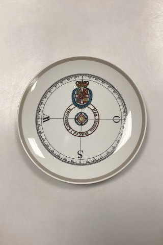 Royal Copenhagen Compass Plate from 1978