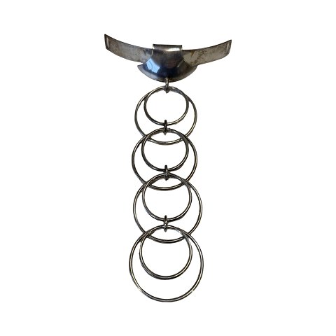 N.E. From Sterling Sølv slipsesmykke.