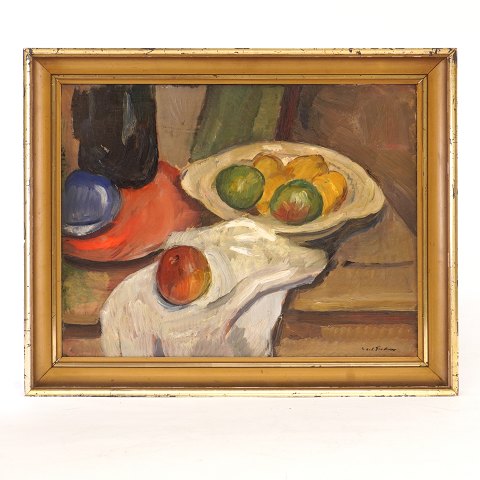 Carl Fischer, 1887-1962, Öl auf Leinen.  Signiert. 
Lichtmasse: 36x47cm. Mit Rahmen: 45x56cm