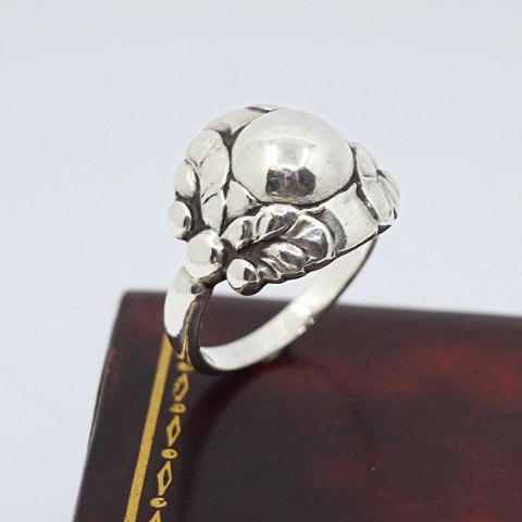 Georg Jensen; Ring in sterling silver, no. 11B, 1930-40