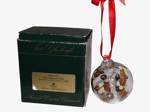 Royal CopenhagenAnnual Christmas Crystal Ornament 1995