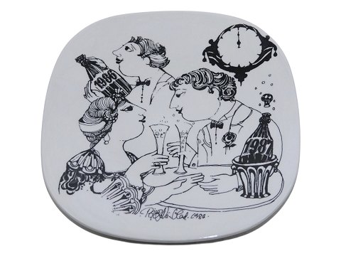 Bjorn Wiinblad art potteryAnnual plate 1986-1987