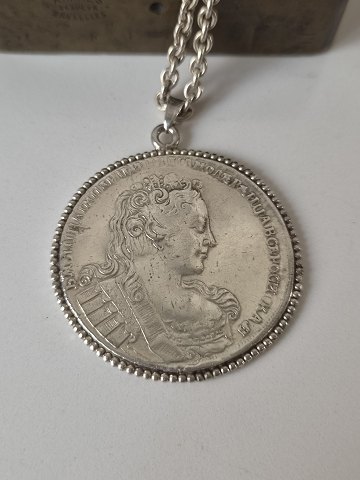 Russisk sølv rubel - Kejserinde Anna Ivanovna fra 1730