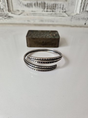 David Andersen Saga bangle in sterling silver