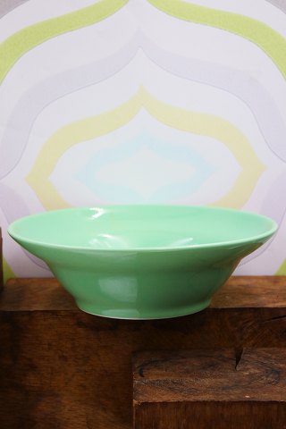 Original old Ursula faience round serving bowl from Royal Copenhagen designed by Ursula Munch-Petersen...