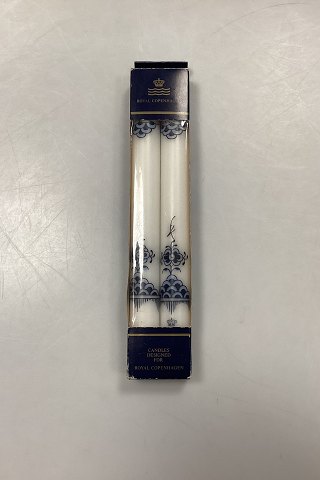 Royal Copenhagen Musselmalet Halvblonde Stearinlys