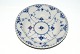 RC Blue Fluted Full lace, Deep lunch plate
Dec. No. 1170