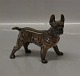 Kongelig Dansk 1457 Kgl. Boston Terrier KM Farve: 1708  11,5 x 13 cm Brindle