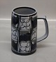 Aluminia Copenhagen Faience 698-3687 RC Faience Ellen Malmer Mug 13.5 cm Baca 1969