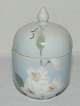 B&G Lidded bowl in porcelain from art nouveau period from aorund 1915 Signed by the artist