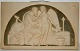 P. Ipsen relief in terracotta 19th century. After  B. Thorvaldsen´s relief, Rome 1823