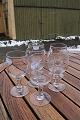 Tavern or porter glasses about 15cm by Holmegaard Denmark from the 1920s-1940s