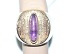Gold ring with amethyst, 14 carats gold
Size 57