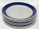 Blue KokaSide plate 16.9 cm.