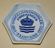 Royal Copenhagen Commemorative plate or bowl from 1922 Porcelain dealer  Association in Denmark 1872-1922