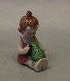 Royal Copenhagen figurine 0098 RC Troll, Little sister with frog  5.5 cm (1249098)