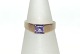 Gold ring with amethyst, 8 Karat
Size: 54