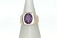 Gold ring with amethyst
Size: 48