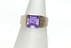 Gold ring with Amethyst, 14 Carat
Size: 56