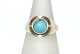 Goldring with blue stones, 8 Karat
Size: 61
