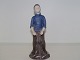 Bing & Grondahl figurineBoy with fish and net