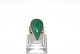 Gold ring with green stone 14 karat
Size: 57
