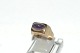 Lady Gold ring with purple stone 14 carat
Size: 59