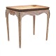 A Gustavian 18th century tray top table. Sweden circa 1780. H: 74cm. Tray top: 77x53cm