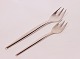 Dinner Fork & Lunch Fork In Tulip - Sterling Silver - A. Michelsen