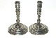 Candlestick set, in three-towered silver with a nice pattern. Stylish.
Height 16.5 cm