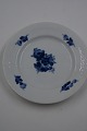 Blue Flower Plain Danish porcelain. Cake plates  15.5cm