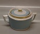 790-9479 Sugar bowl w lid 7 x 12 cm Royal Copenhagen Ermelund Light blue  