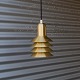 Lyskjær belysningGylden pendel