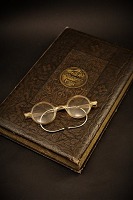 vare nr: Gammel brille æske