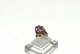 Elegant lady ring with pink stone in 8 carat gold
Size 54