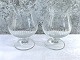 Cognac-GlasMit geschliffenem Muster* 75 k