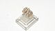 Lady ring with diamonds 14 carat gold
Size 53